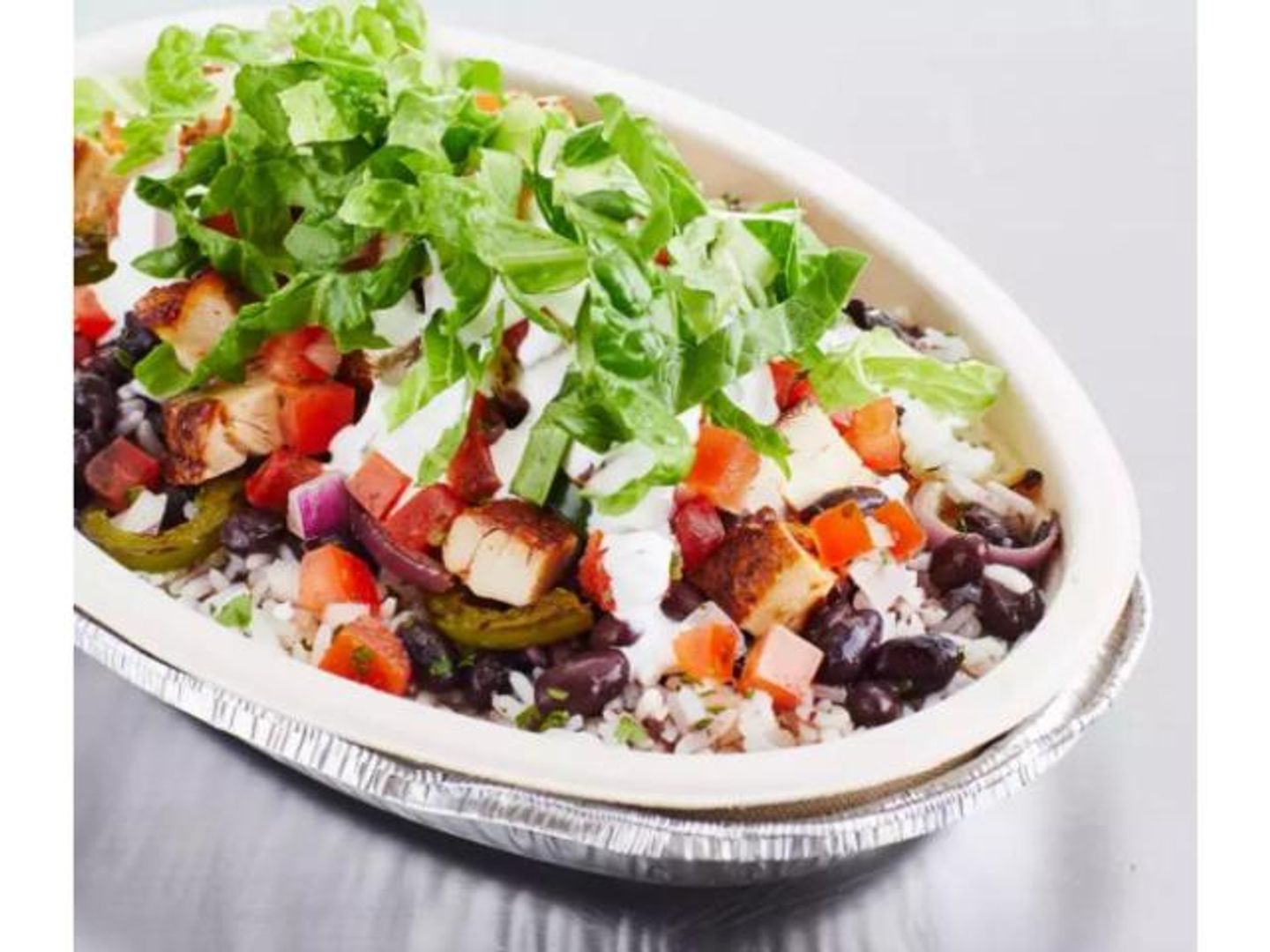 Grill Chicken Burrito Bowl - Grill Chicken Burrito Bowl