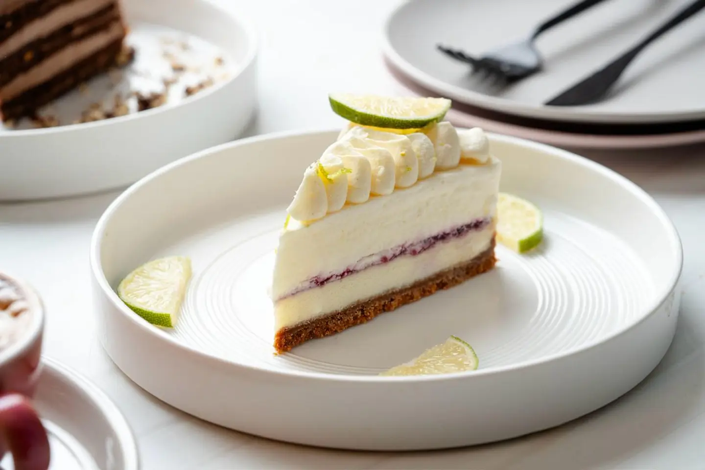 Raspberry Lemon Cheesecake Slice