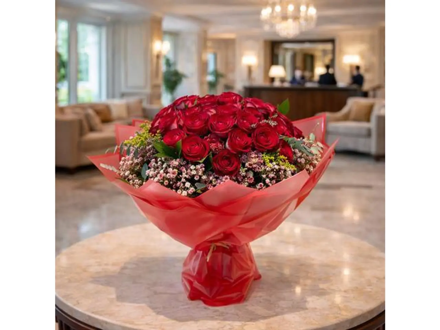 احمر دبل غلاف احمر ثمانية