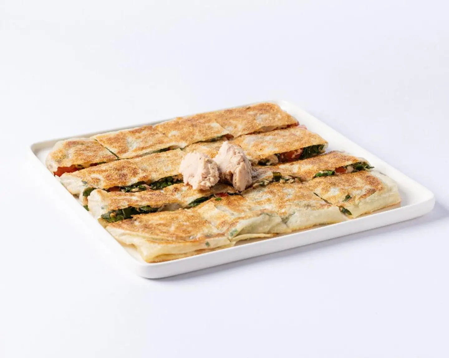 مطبق تونة بالخضار