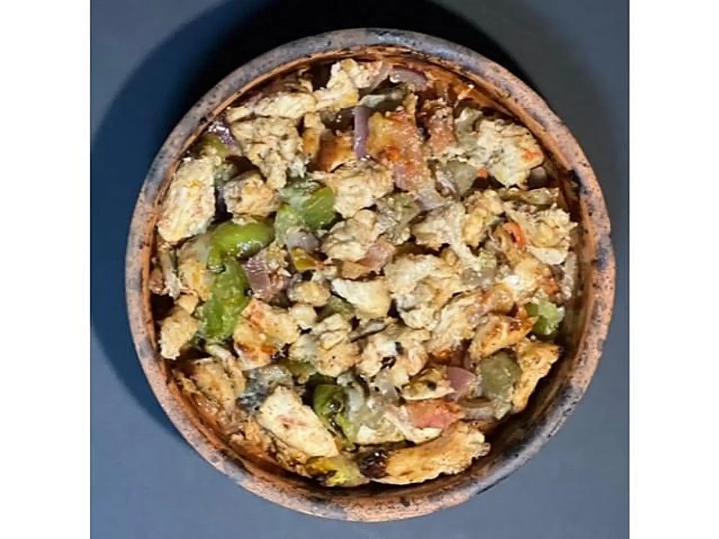 طاجن دجاج بالخضار