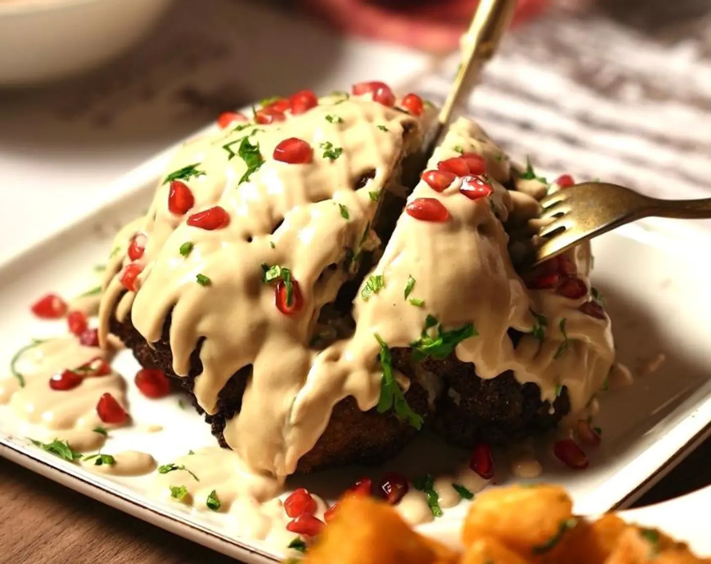 Cauliflower With Tahini