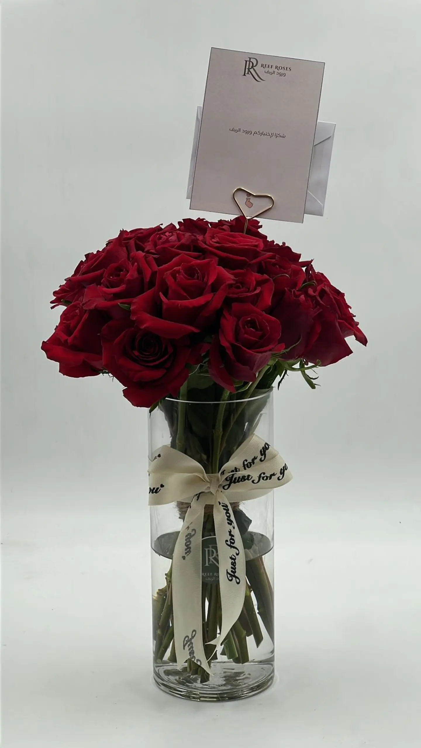 Red Rose Vase
