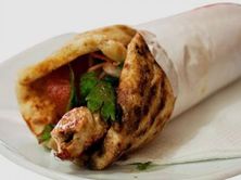 سندوتش كباب لحم صغير