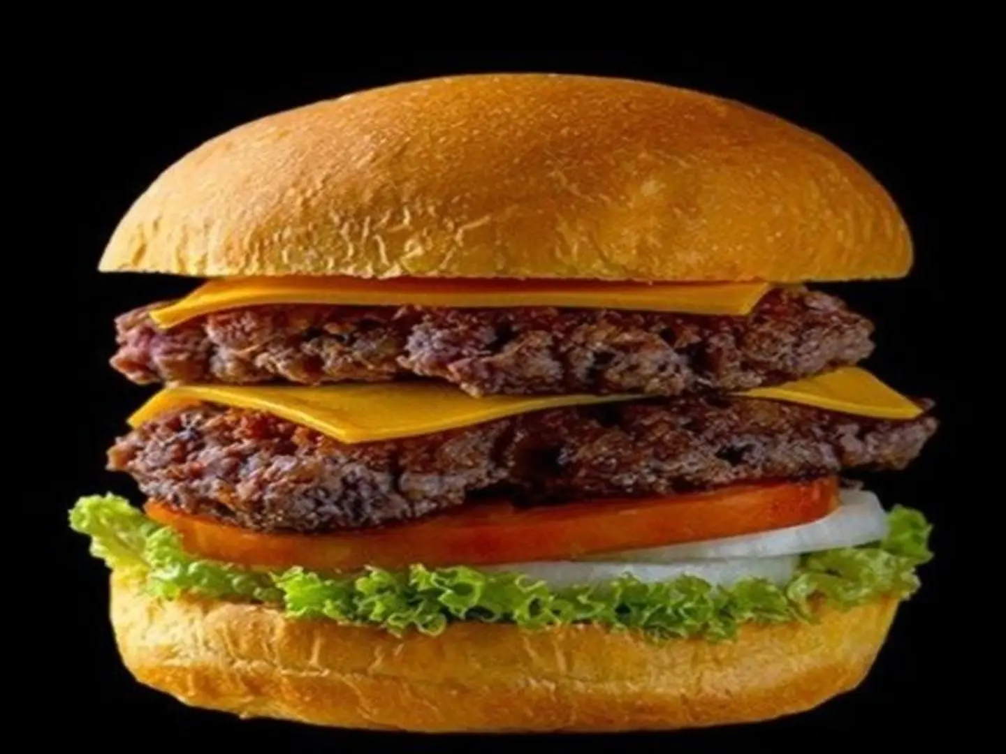 برجر لحم دبل