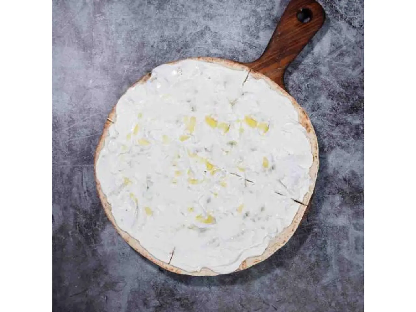 Plain Labneh With Olive Oil