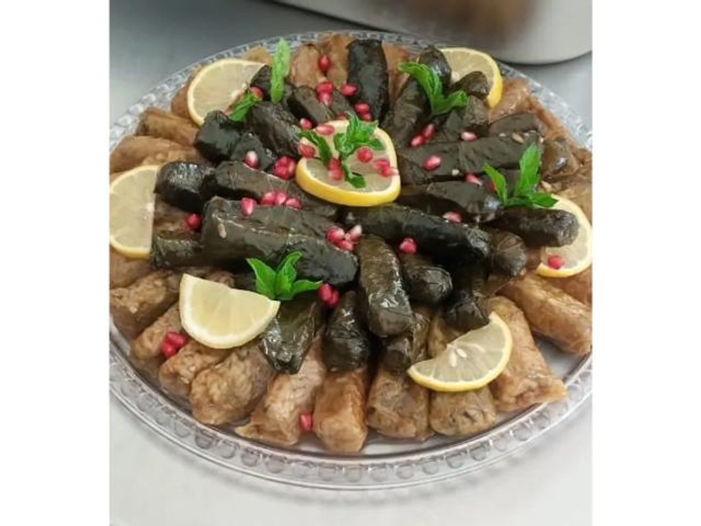 صحن فنجرز المشكل ورق عنب والملفوف - 60 حبة