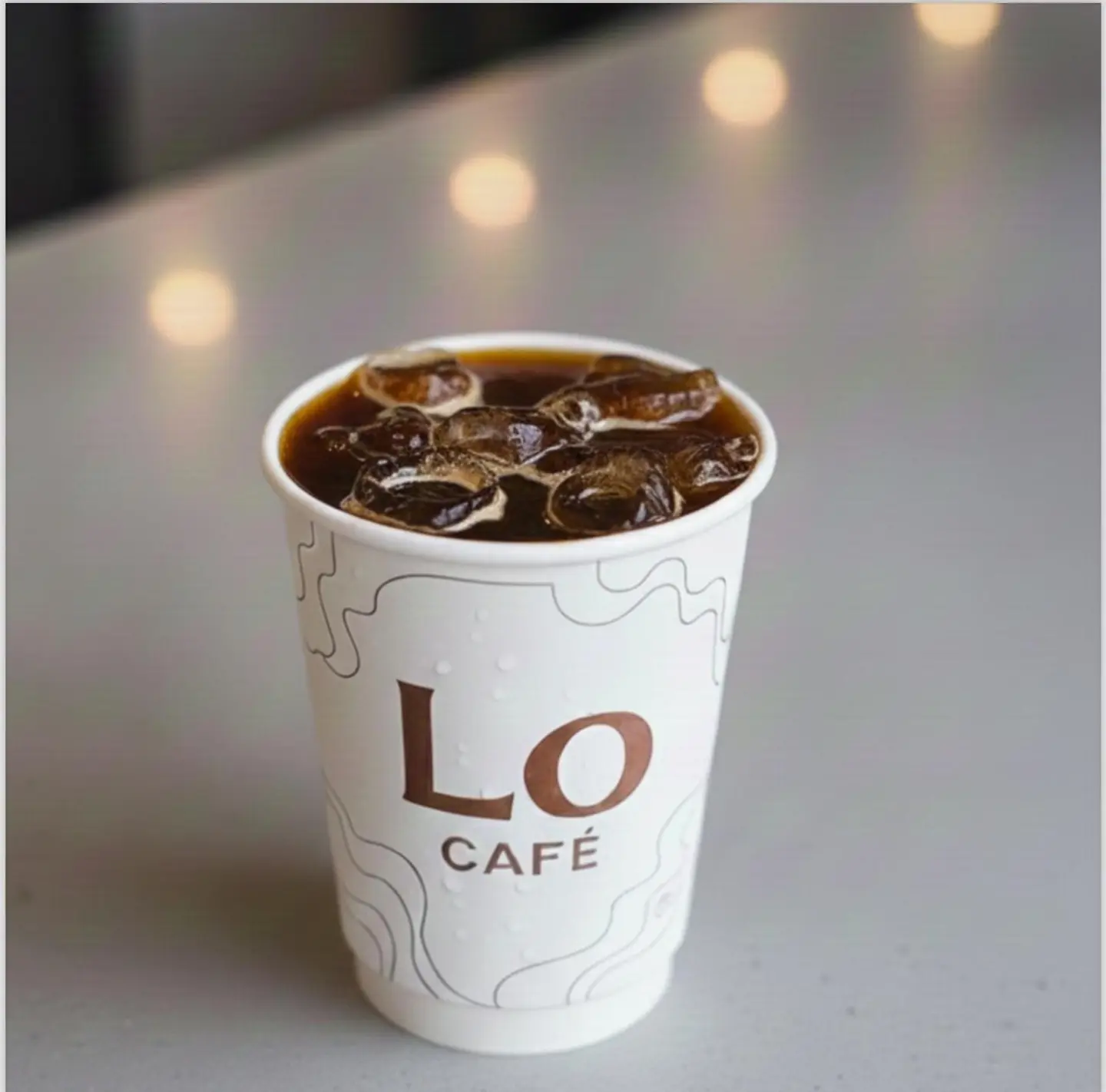 قهوة اليوم كبير بارد