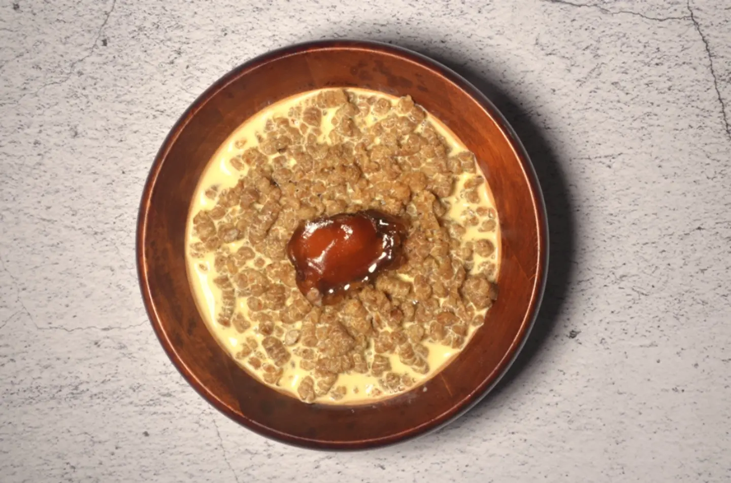 عريكة دخن مع حليب