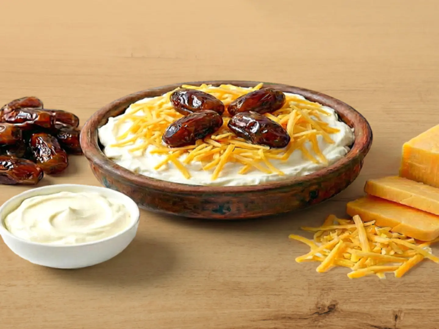 "عريكة ملكي كريمي (عريكة قشطة وجبنة)"