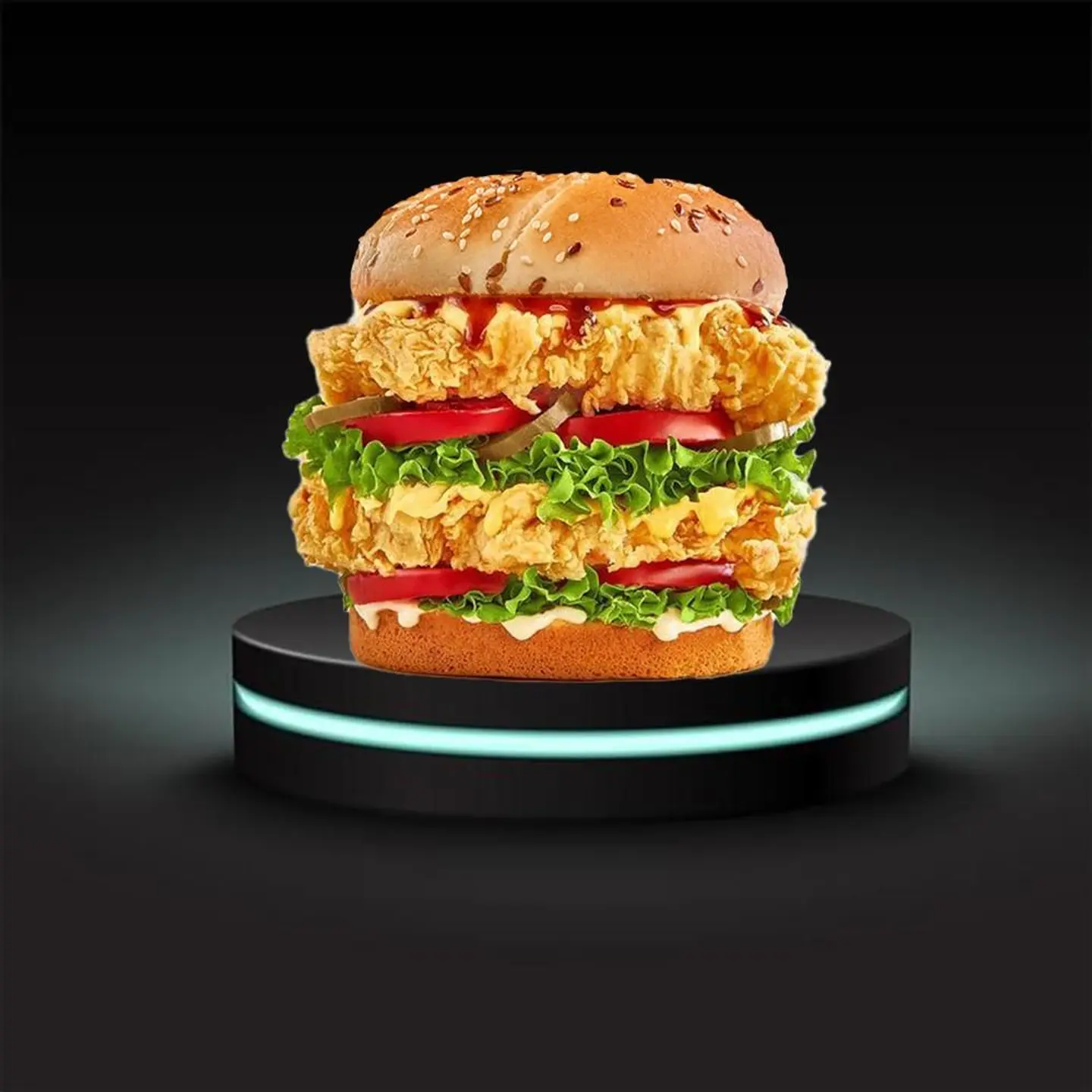 Double Zinger Bbq