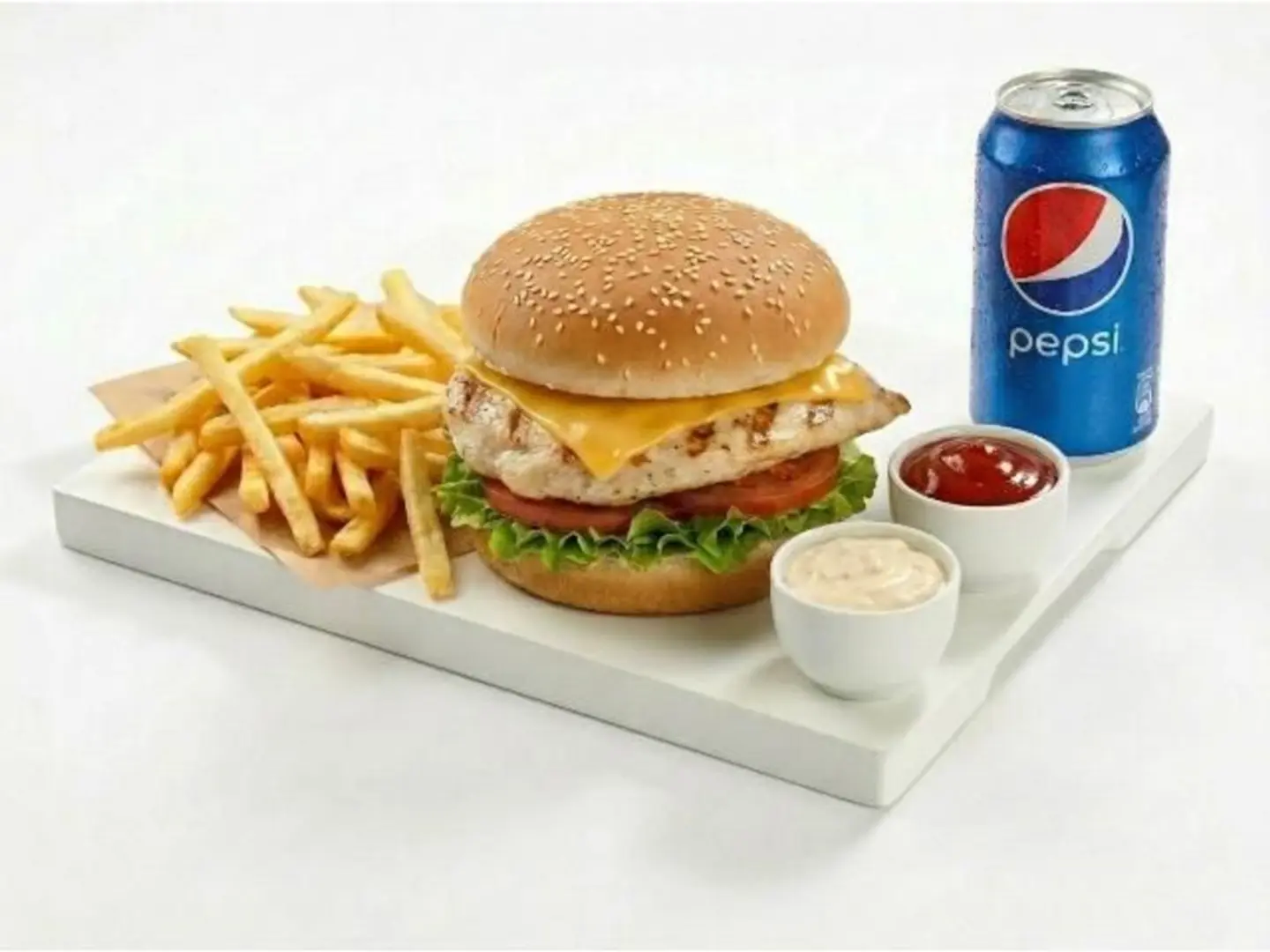 Chicken Burger Meal