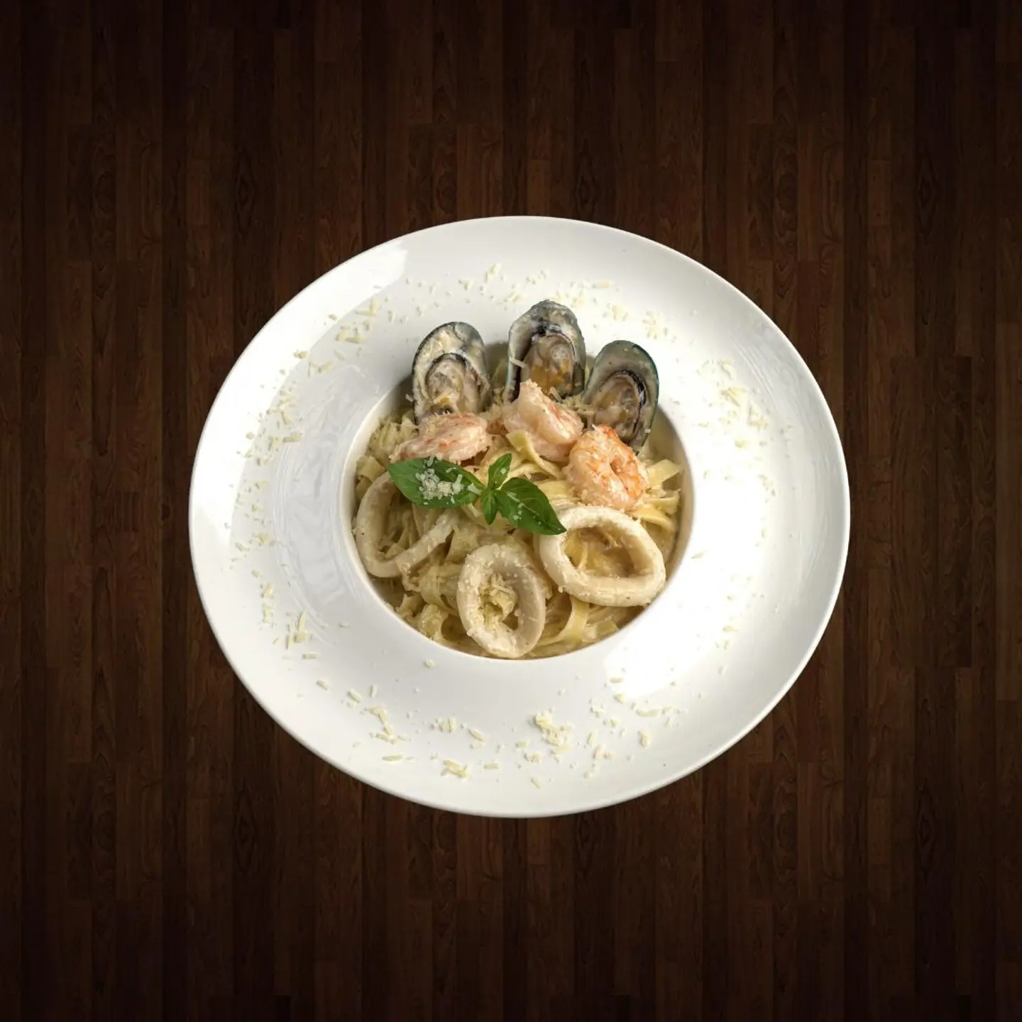 Seafood Carbonara