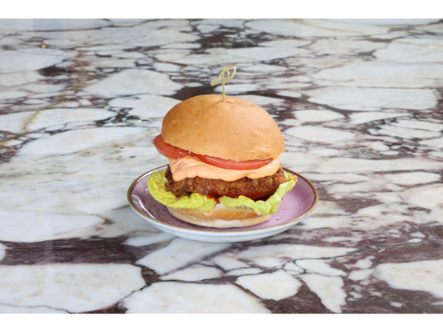 Spicy Crispy Chicken Burger
