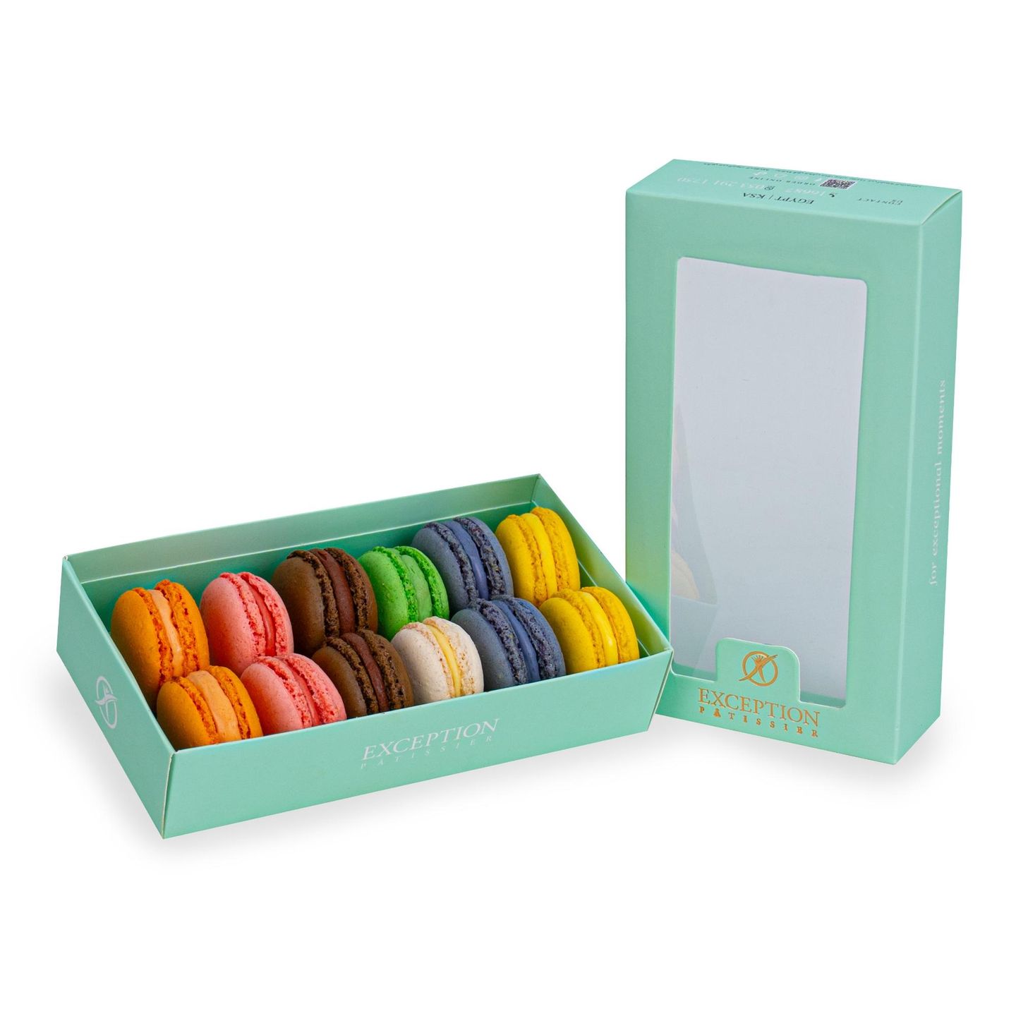 12 Piece Macaron Box