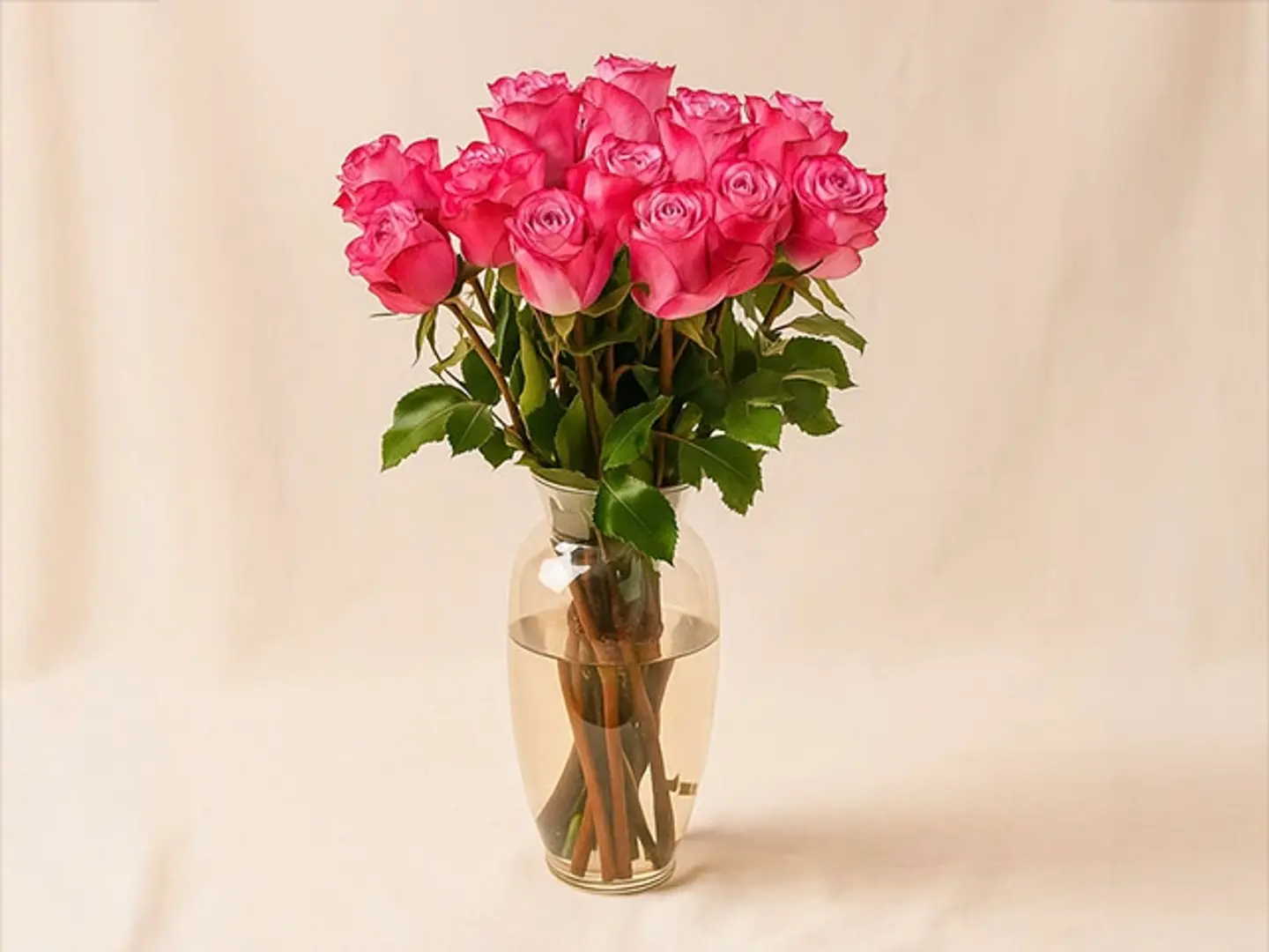 مزهرية الوردة الأرجوانية الساحرة