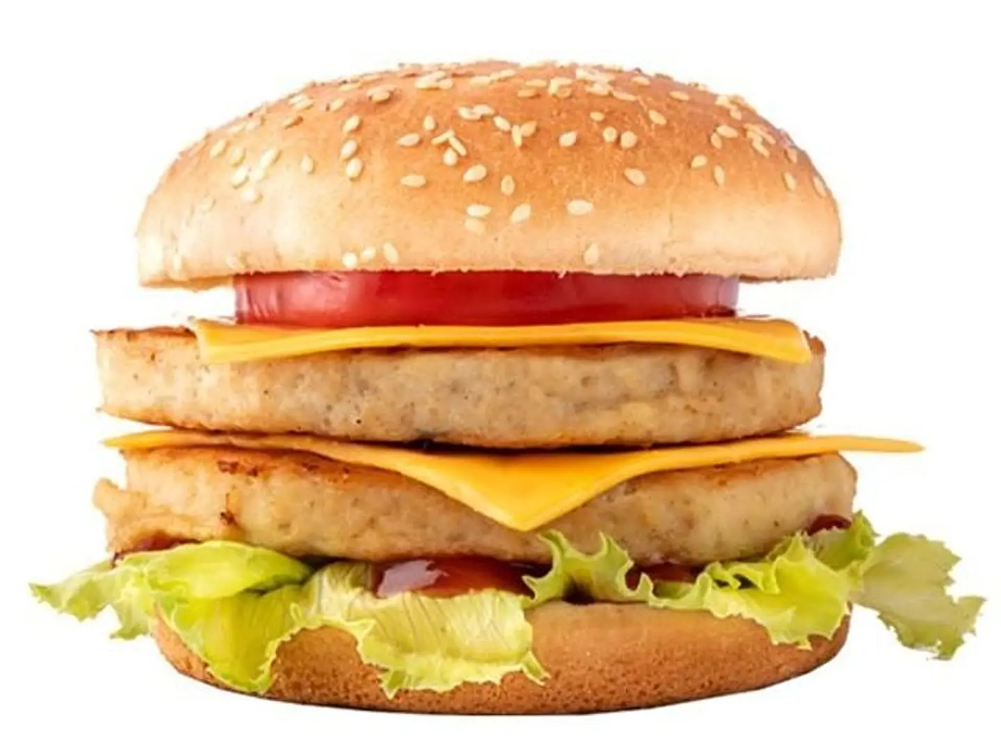 برجر دجاج دبل