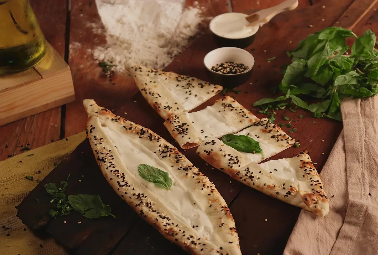 فطيرة لبنة