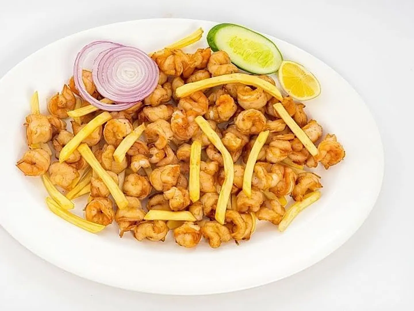 جمبري صغير مقلي