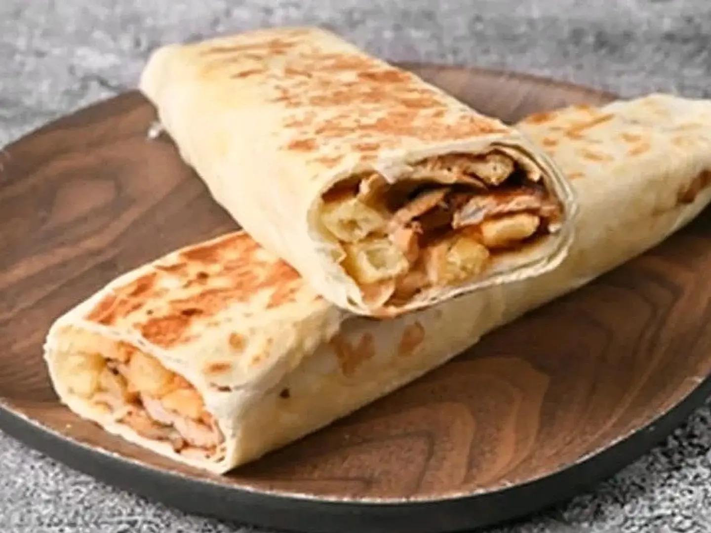 شاورما دجاج صاج