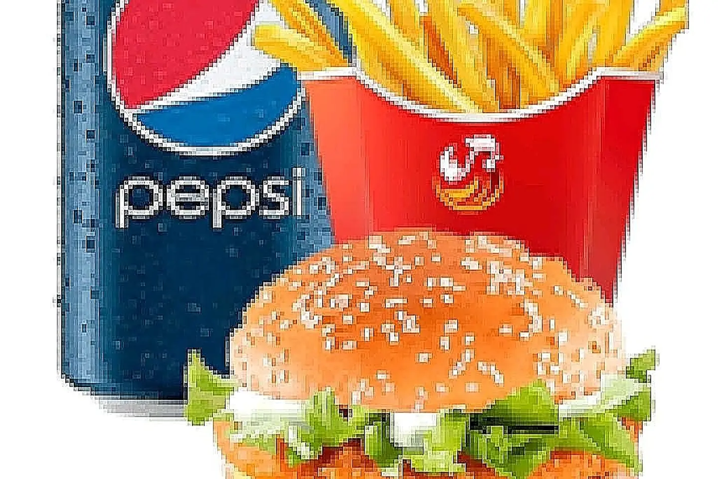 وجبة برجر دجاج (50 جرام)