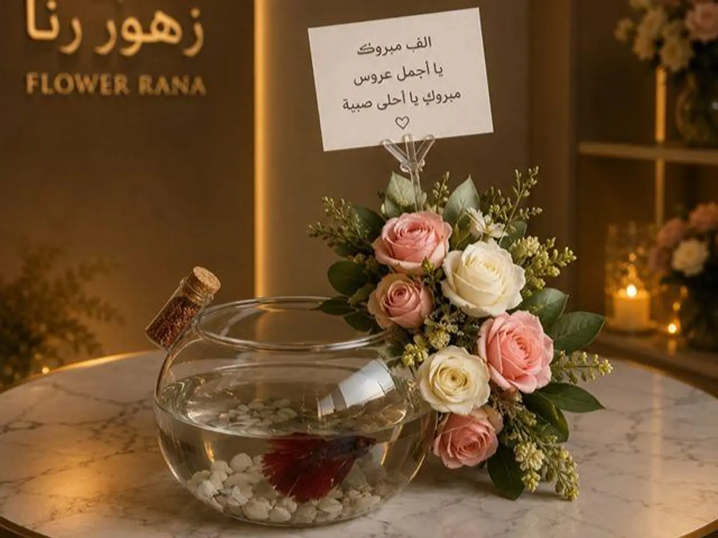 Fish With Rose Petals2