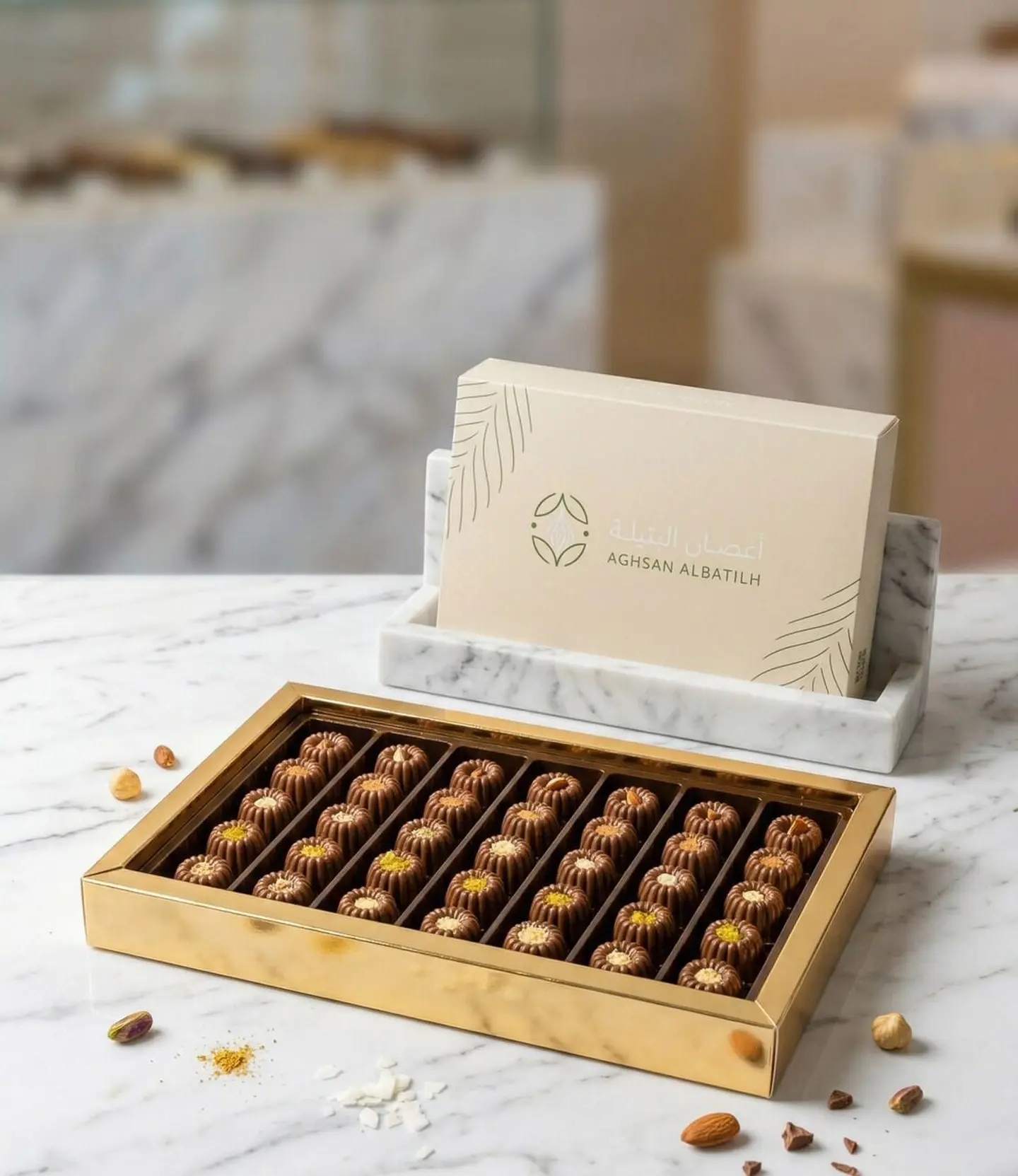 Luxury Belgian Chocolate Coffee Fancy