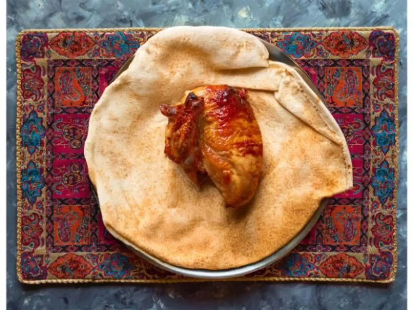 Half Grilled Chicken