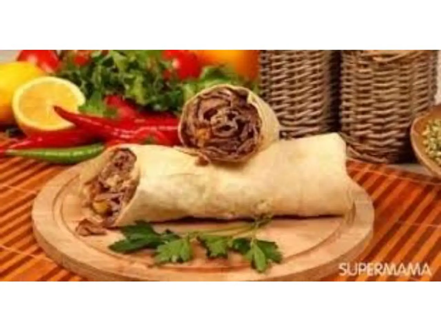 شاورما صغير لحم