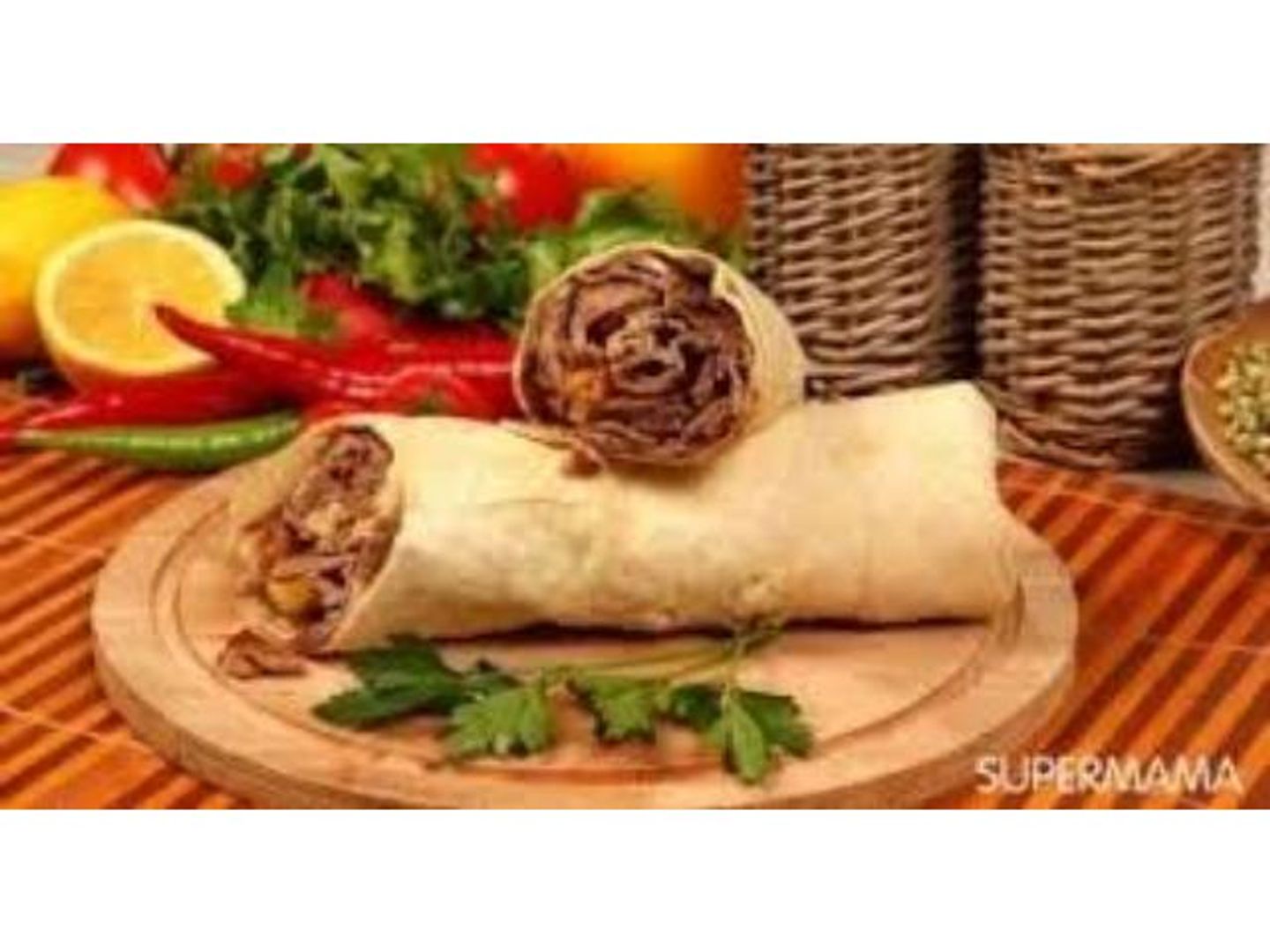 شاورما صغير لحم