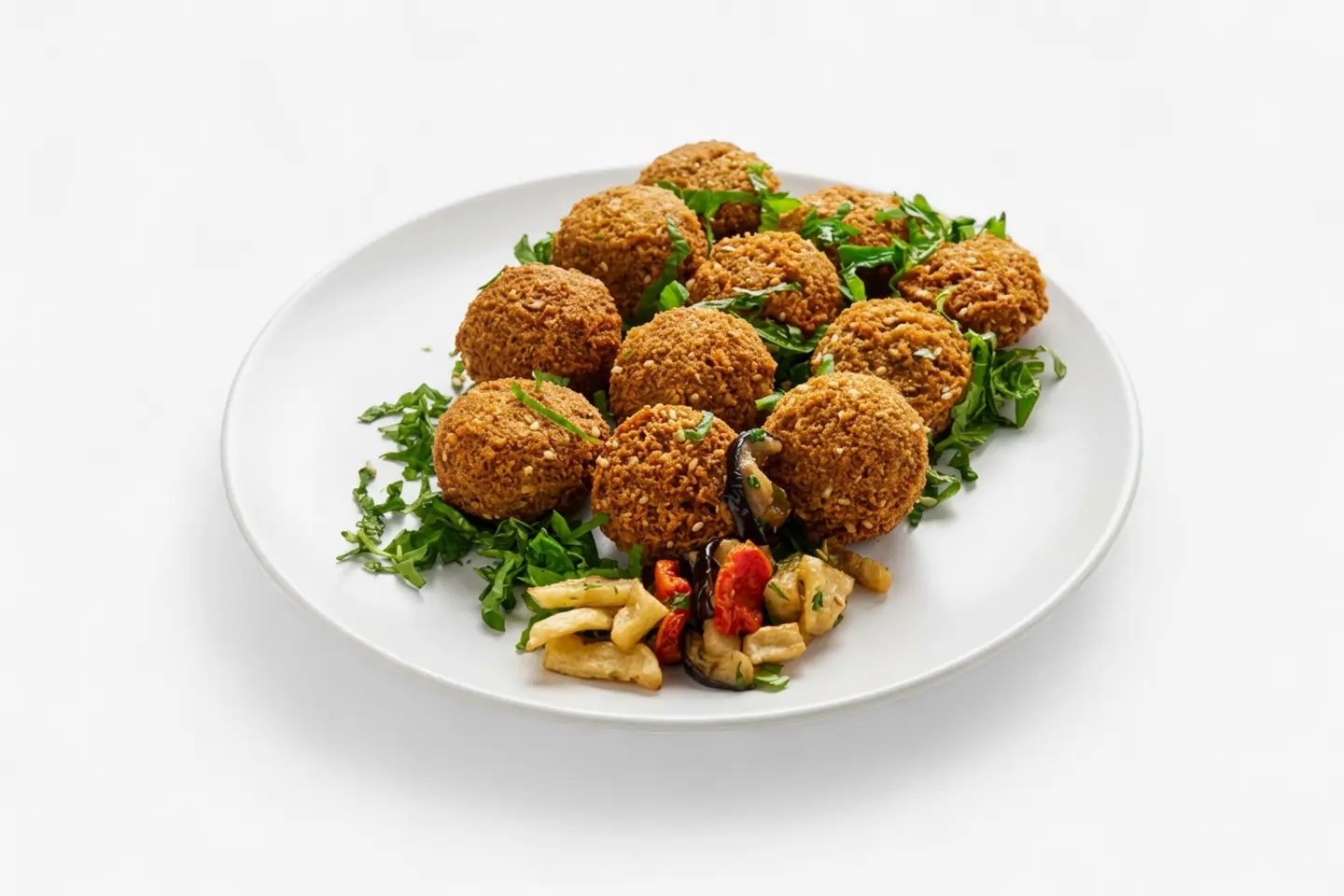 صحن فلافل