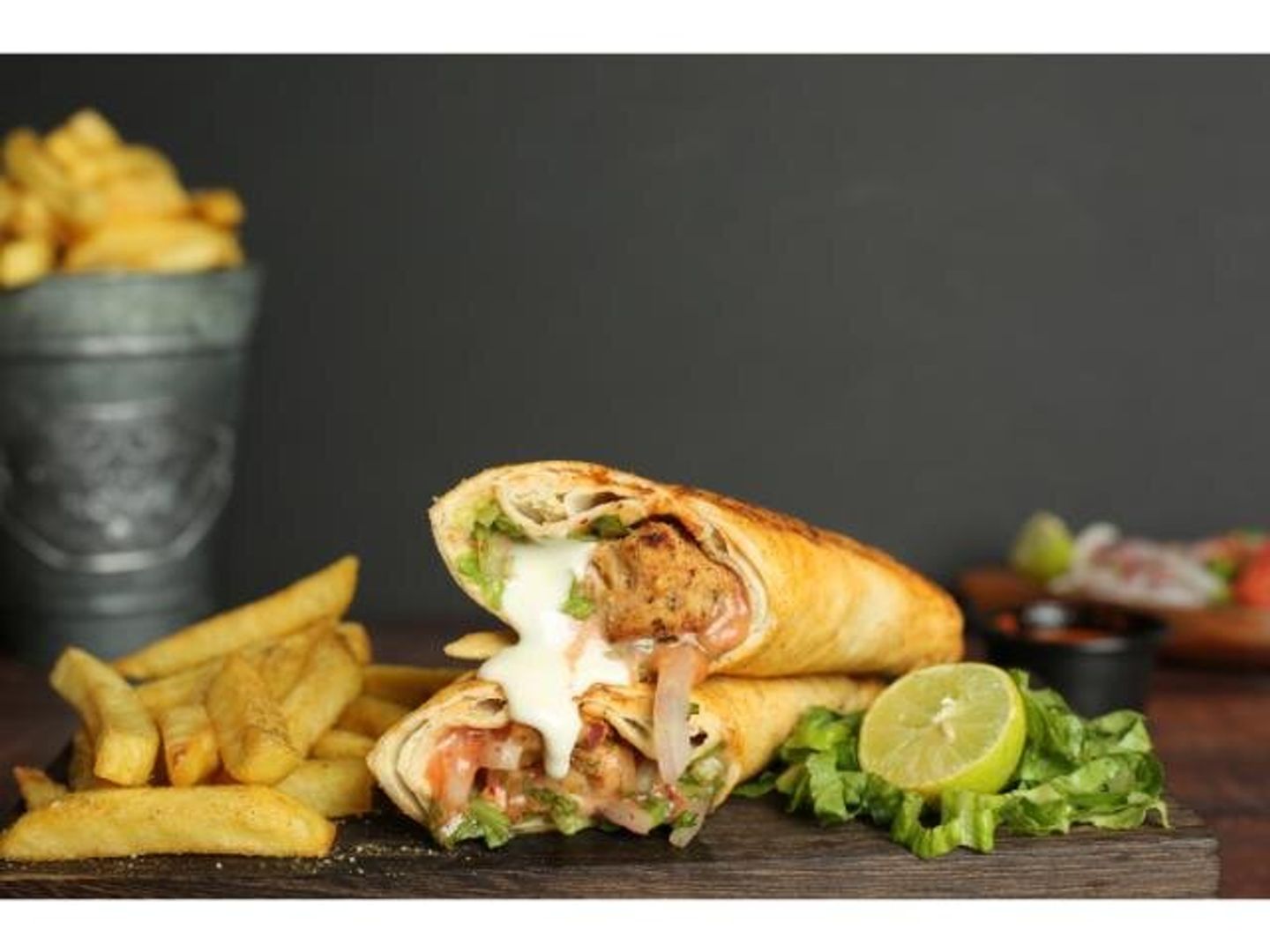 Shish Tawouk Sauce Sandwich