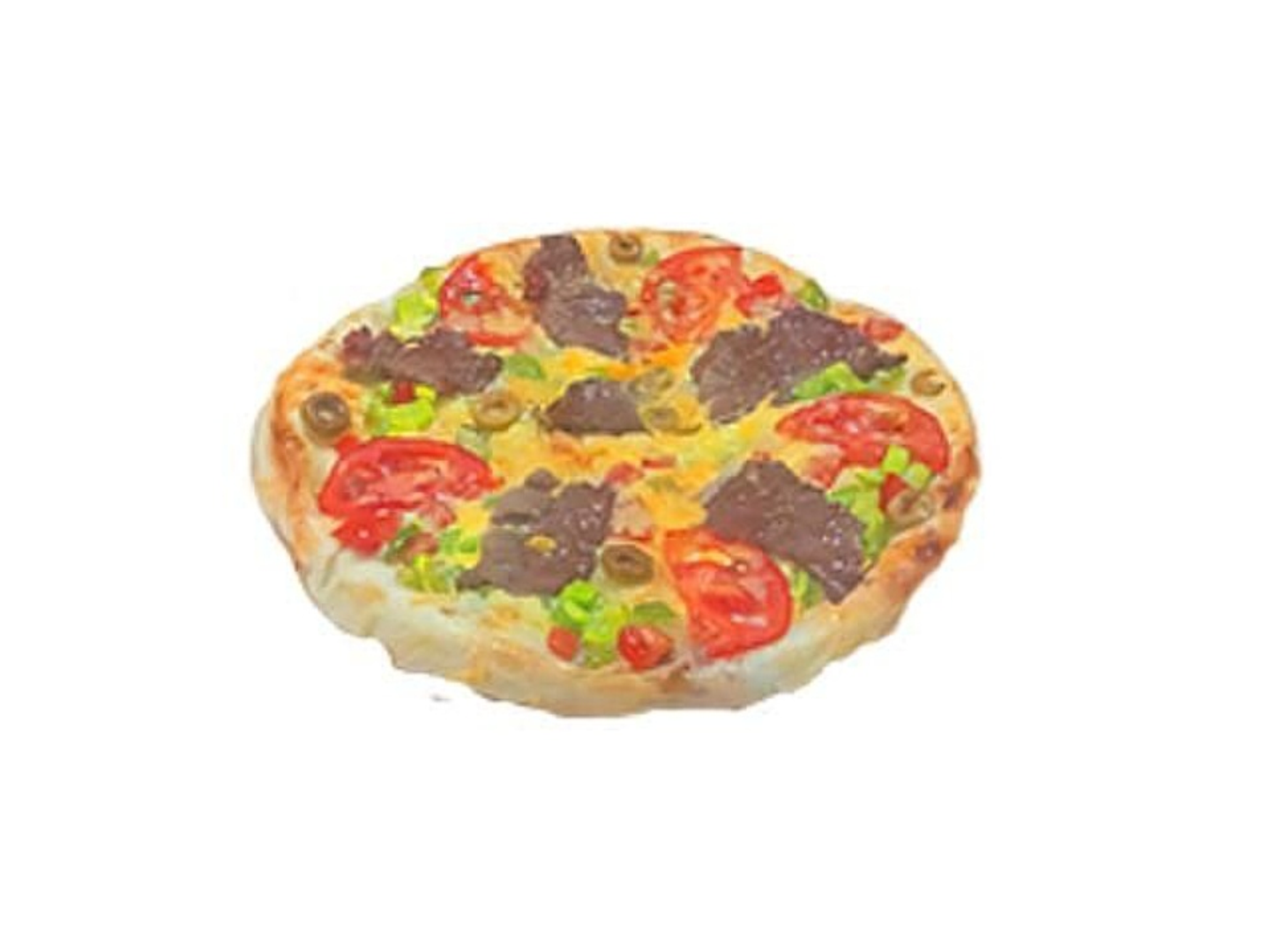 فطيرة بيض بالبسطرمه وسط