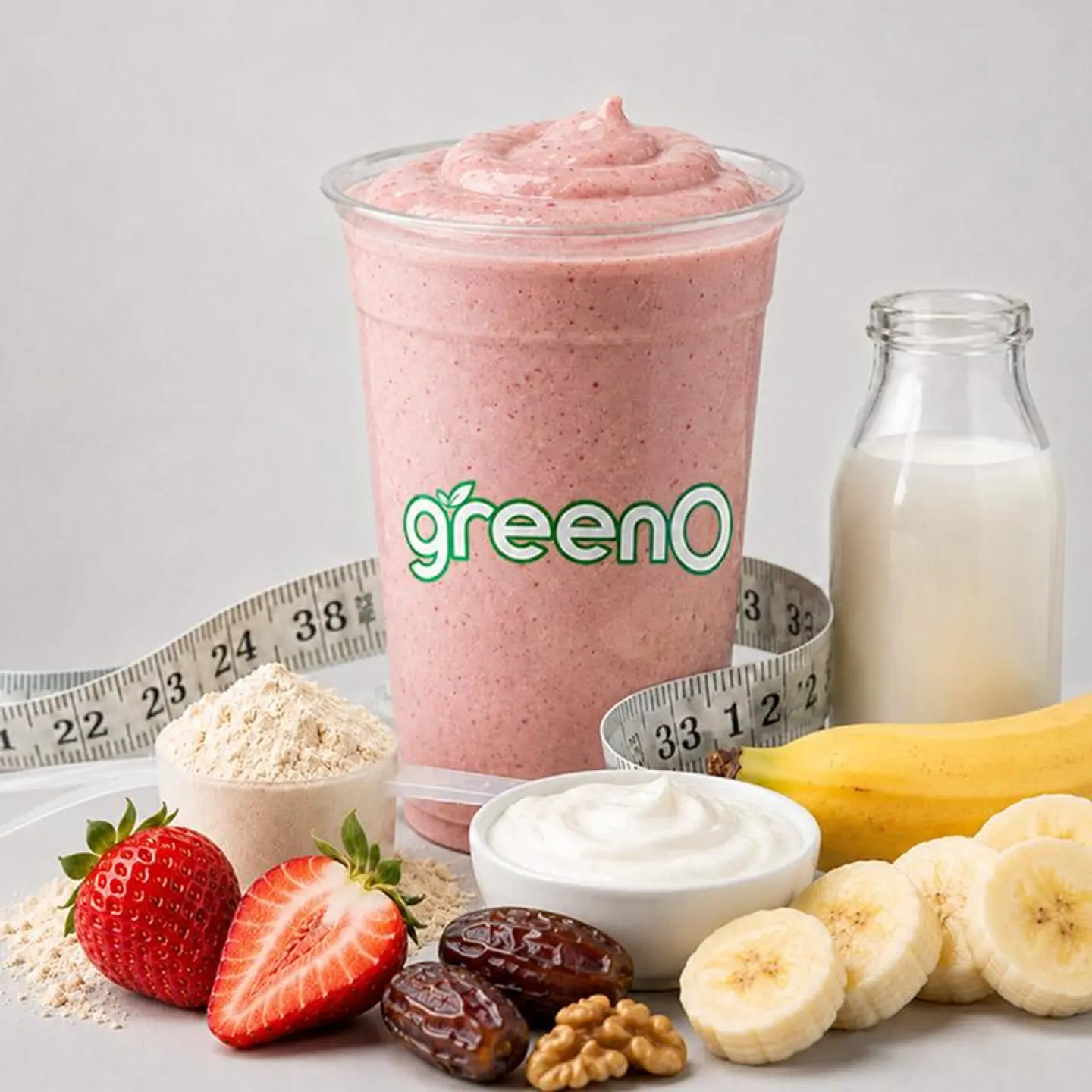 Strawberry Banana Protein Smoothie