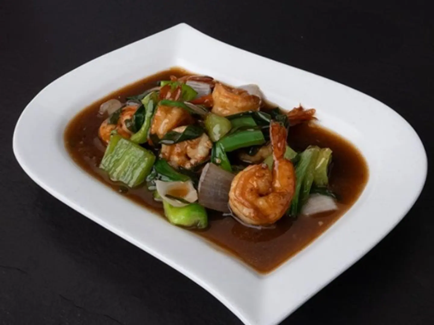Shrimp With Green Pepper