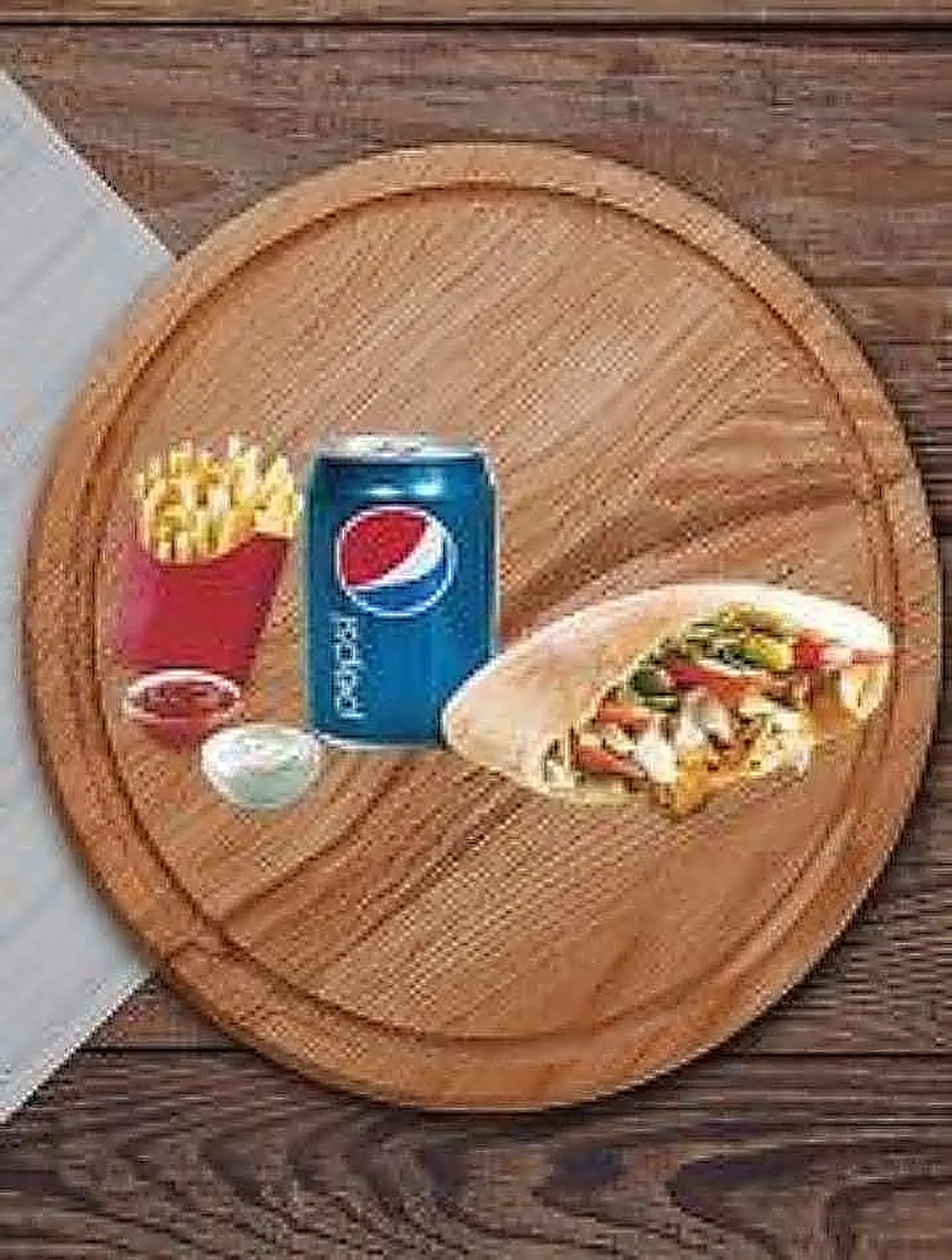 وجبة شاورمات مغربية