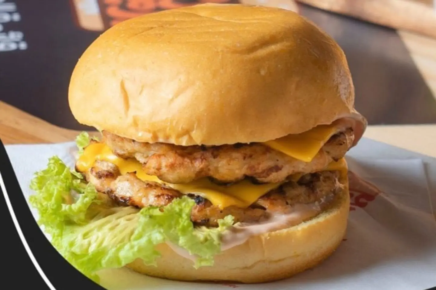 Fried Chicken Burger Sandwich