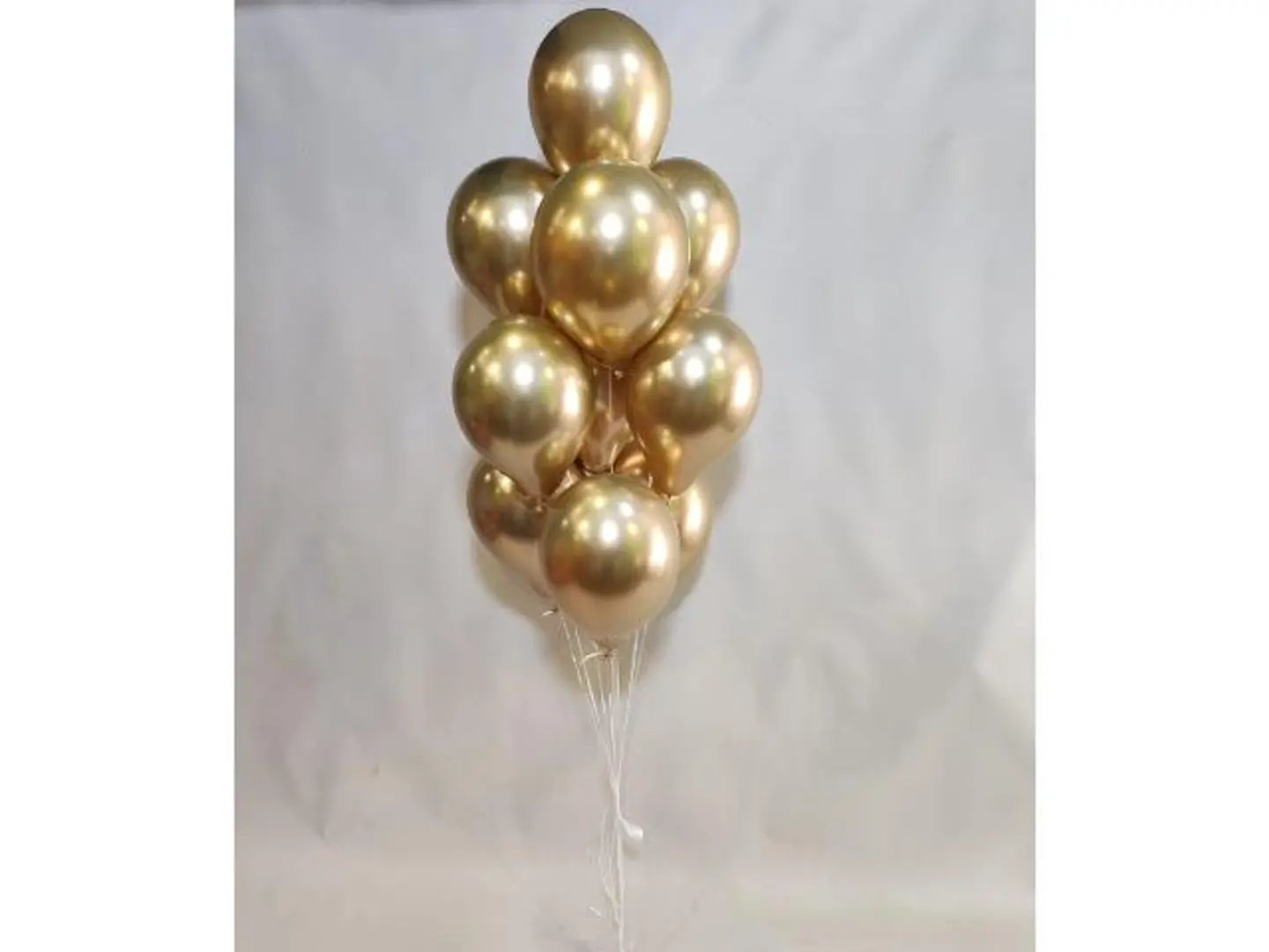 Chrome Gold Balloon Set