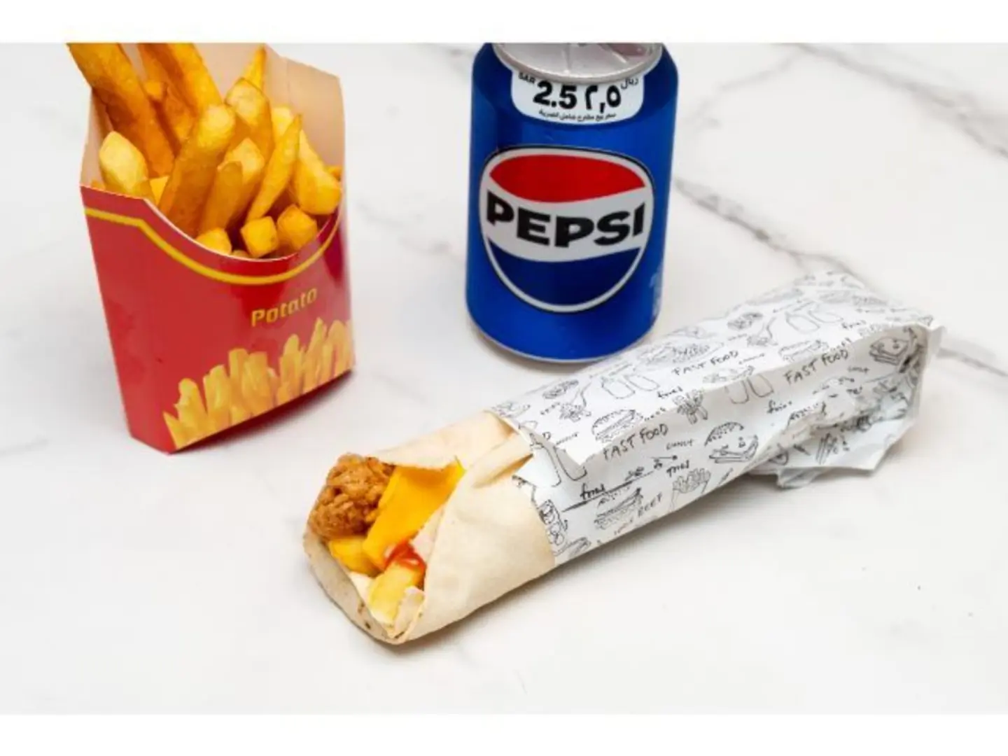 وجبة ساندوتش جمبري