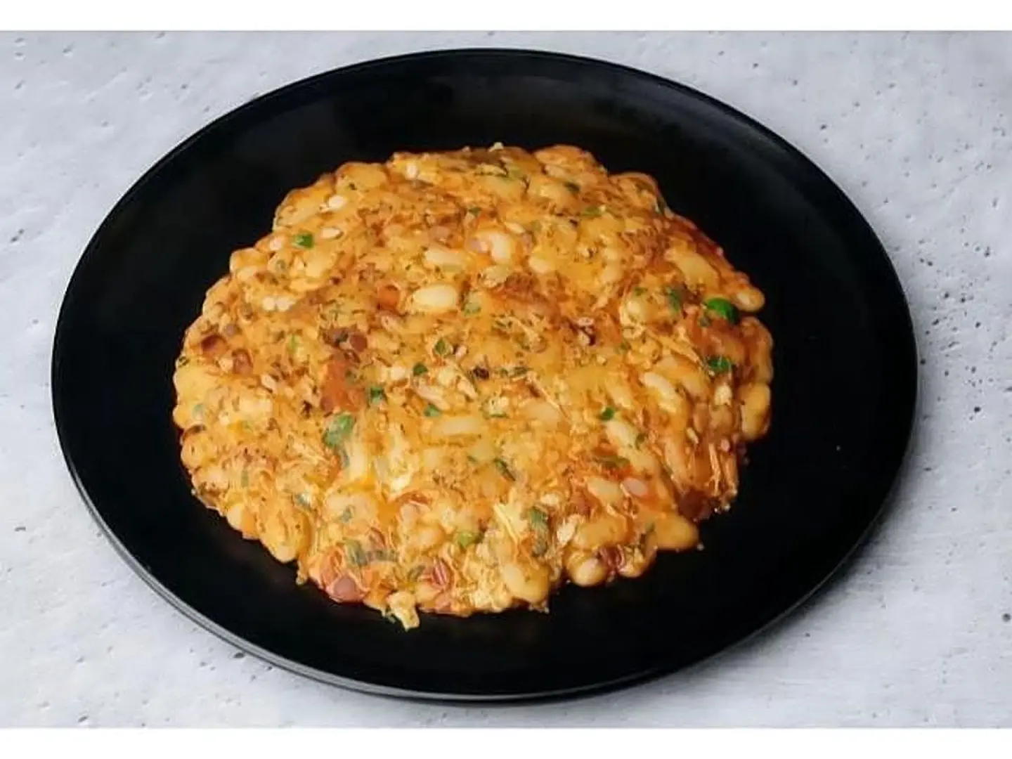 فاصوليا رطب مع البيض