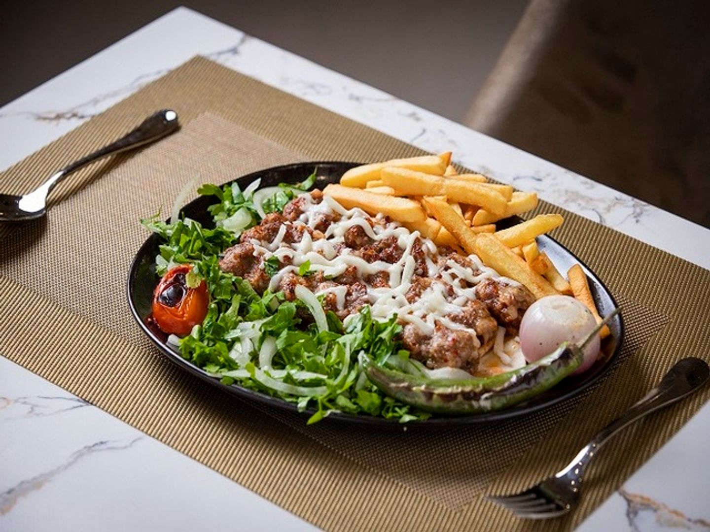 Kebab With Cheese