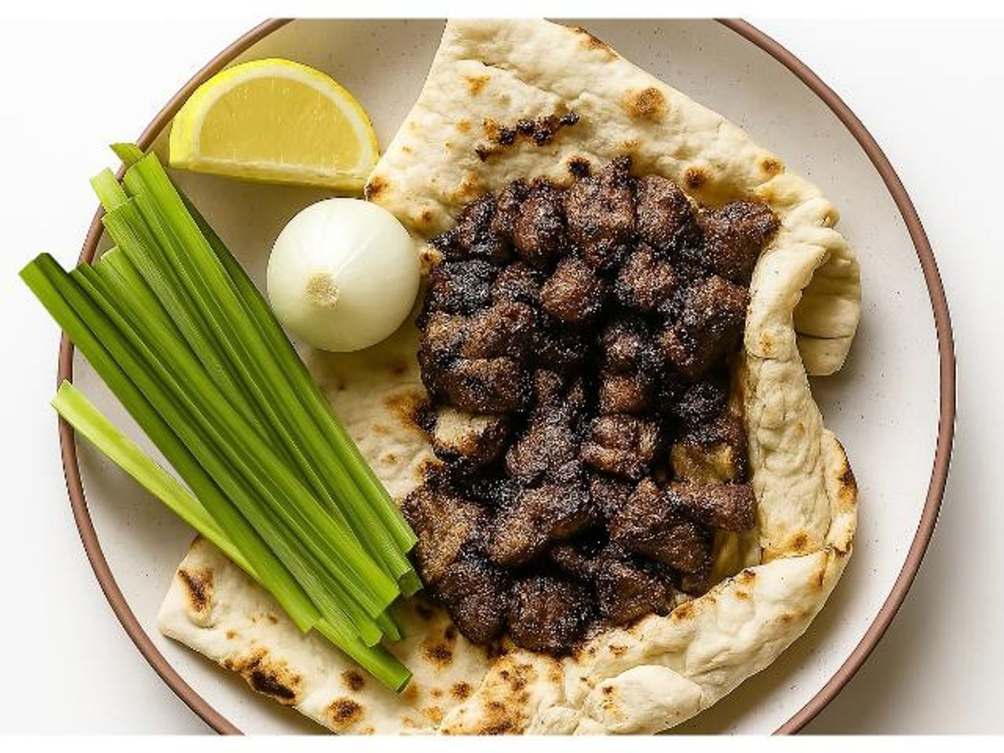 تكا لحم بالليمون