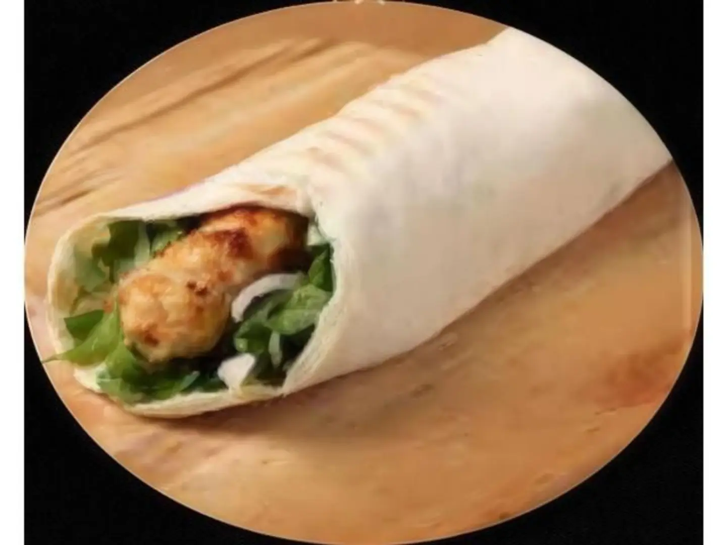 Tortilla Chicken Kebab