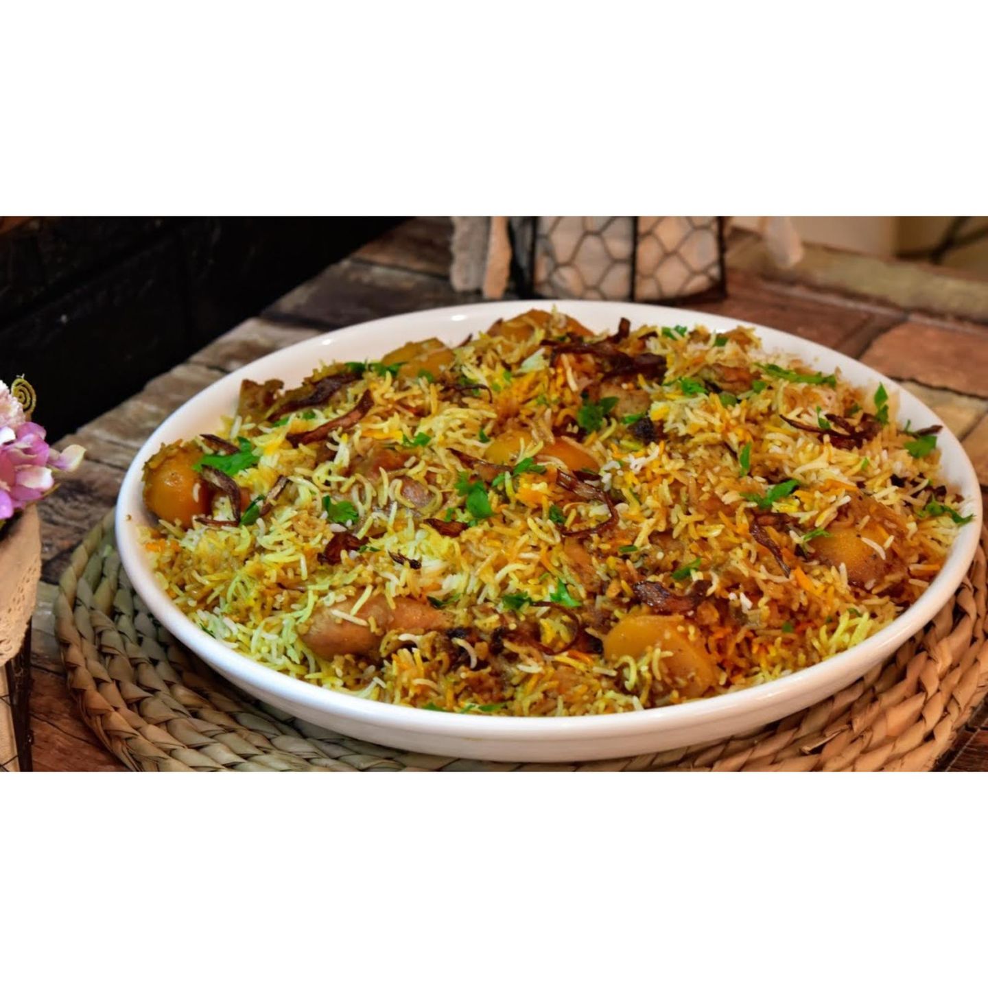 Adani Chicken With Rice Half