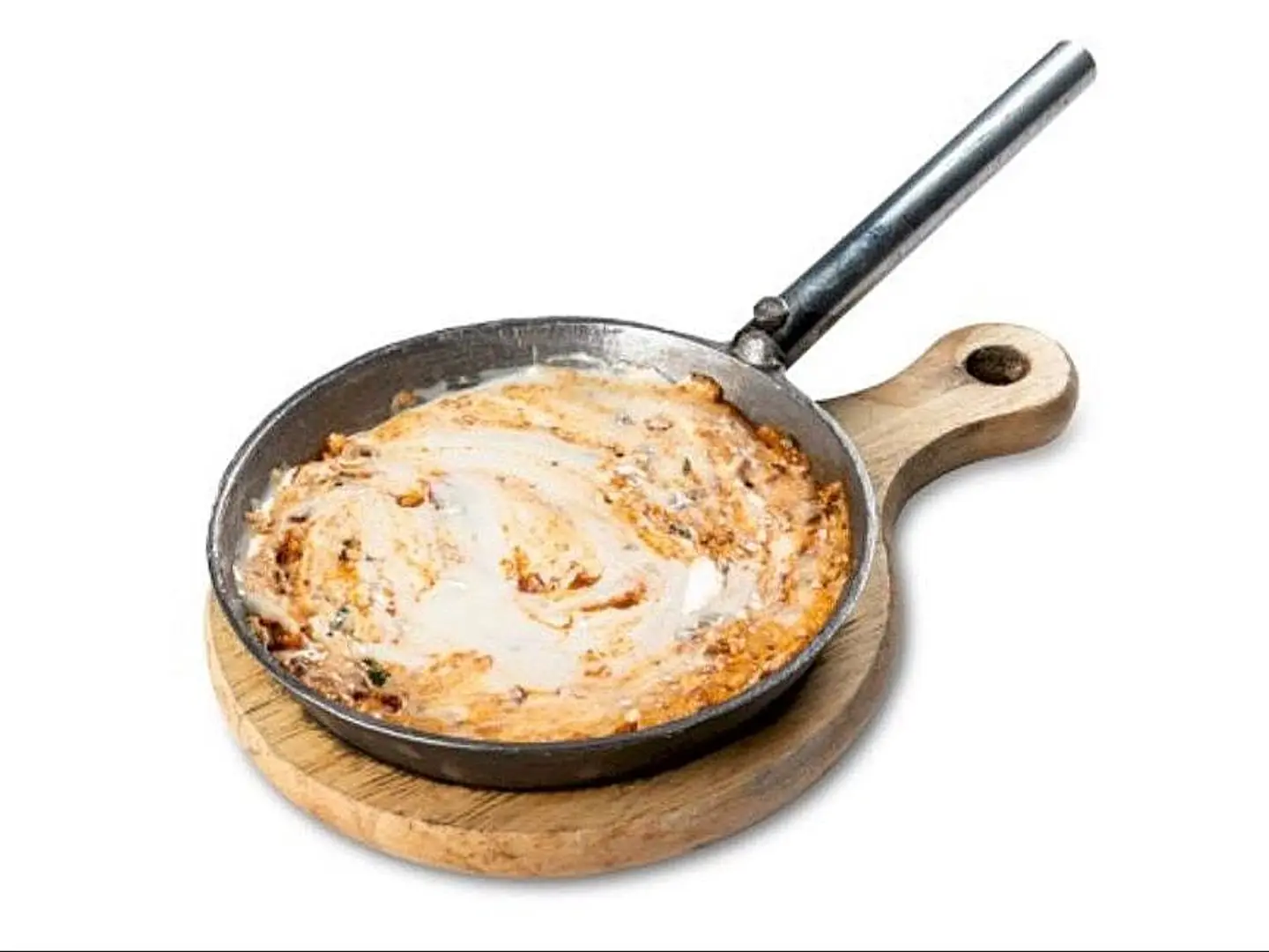 صحن شكشوكة جبن سائل