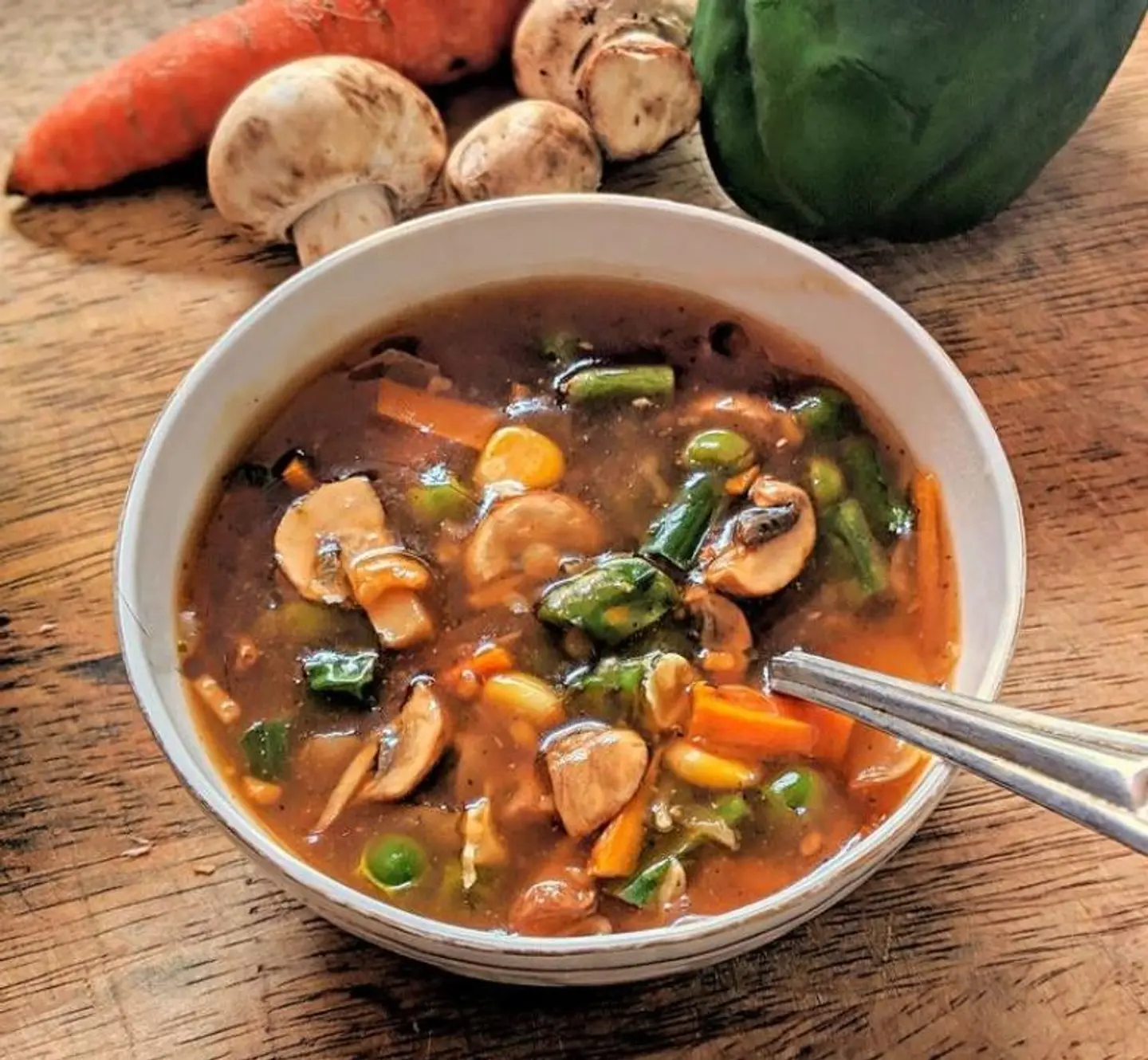 Hot Vegetable Soup