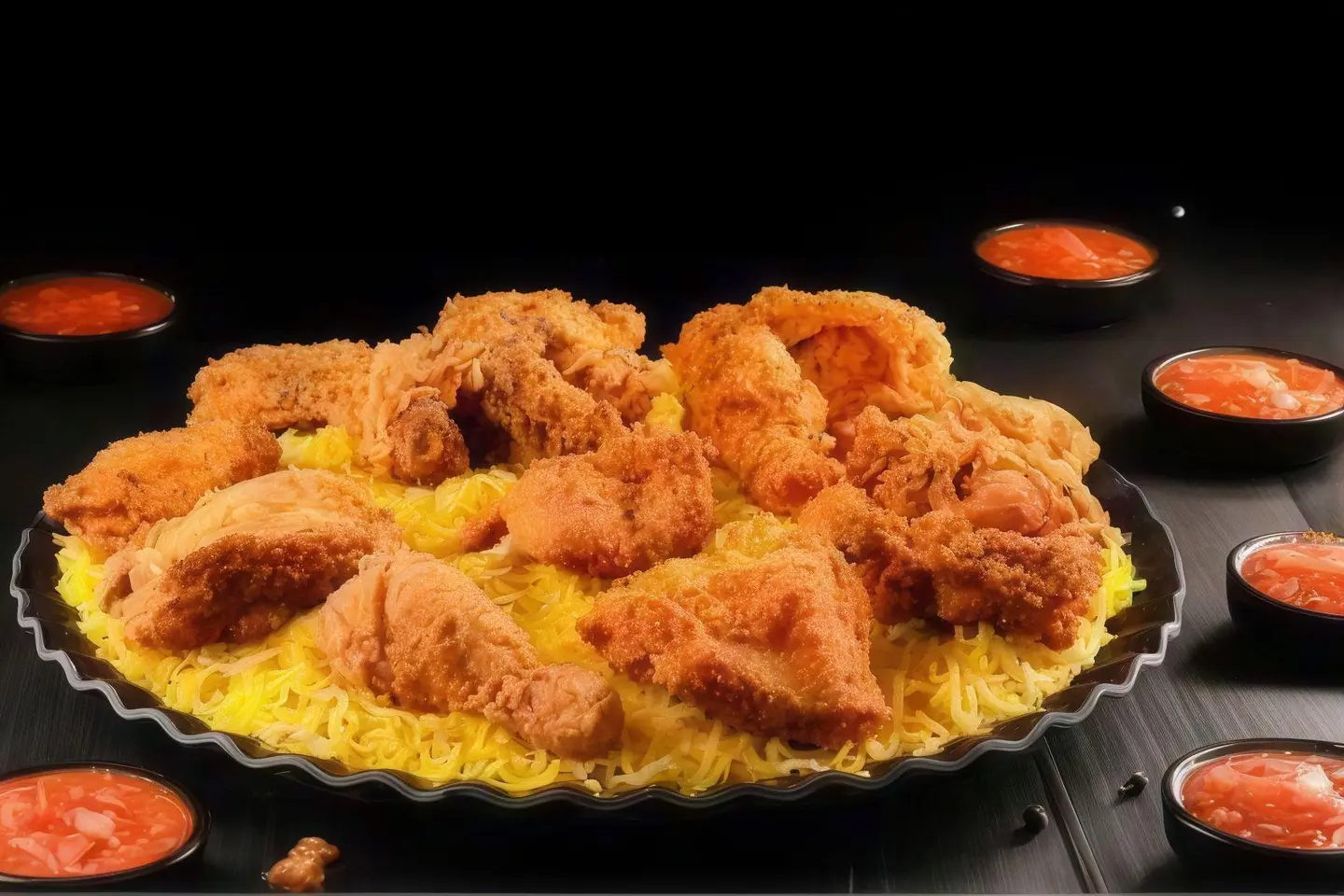 Broasted With Rice