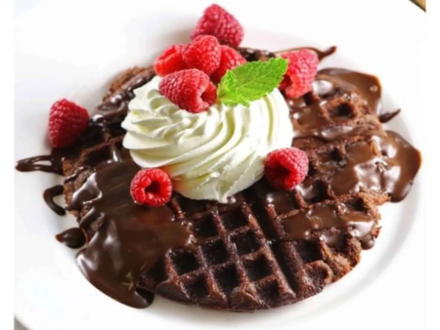 Mixed Chocolate Waffle