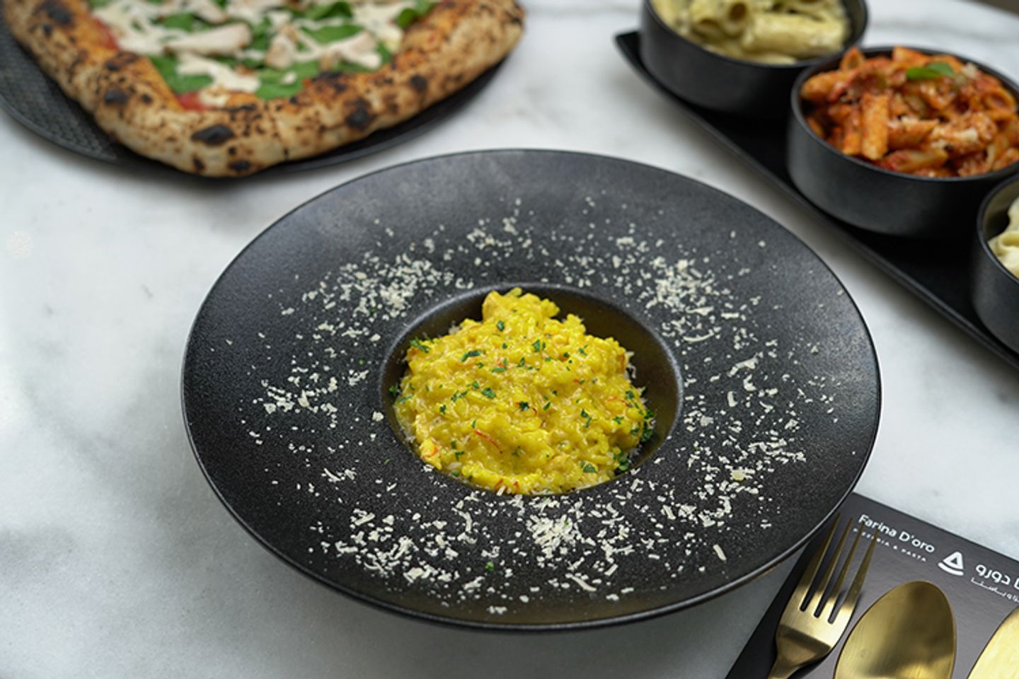 Chicken Saffron Risotto