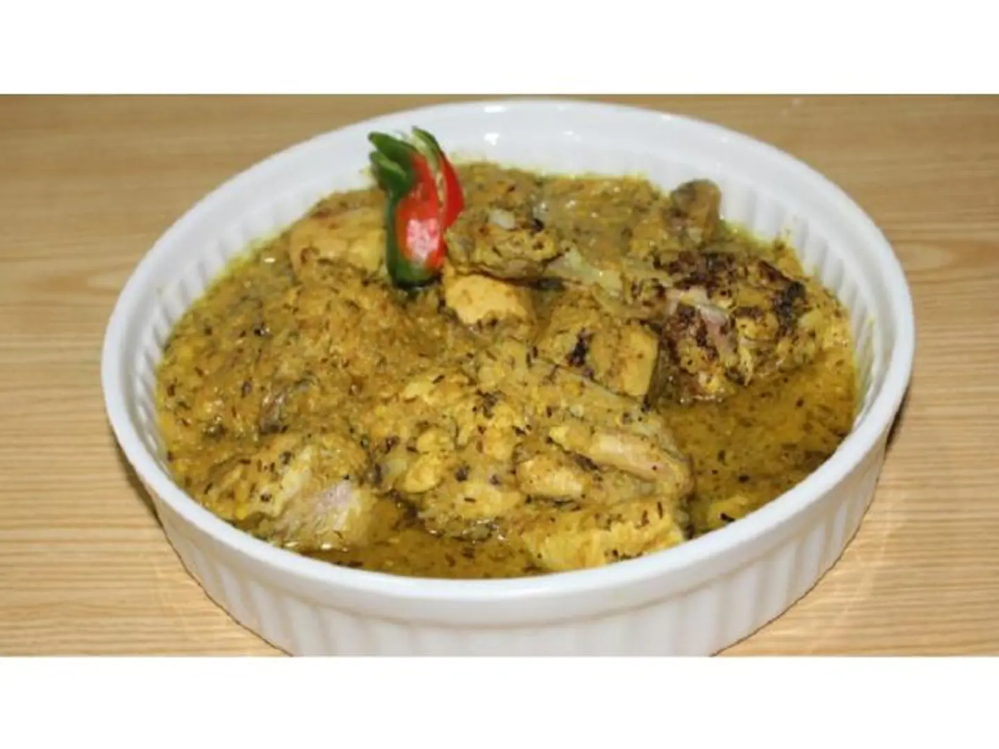 Green Chicken Handi